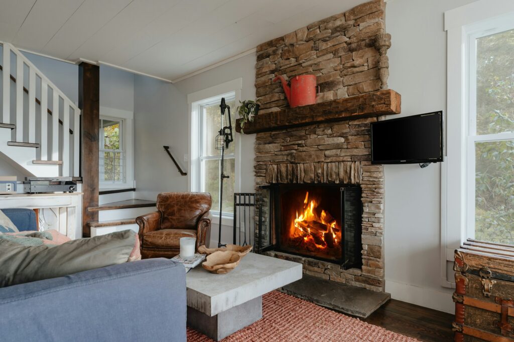 home fireplace