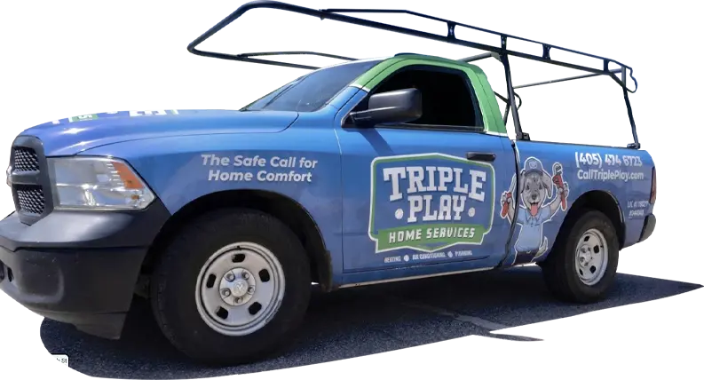 Triple Play Home Services Truck